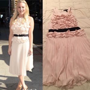 Pleated Ruffle BCBGMAXAZRIA MaxAzria Dress